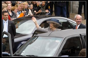 Koningin Beatrix.