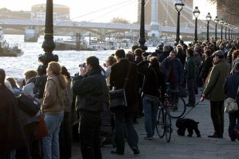 Grote sensatie in Londen.