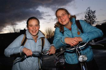 Jantine en Alissa.