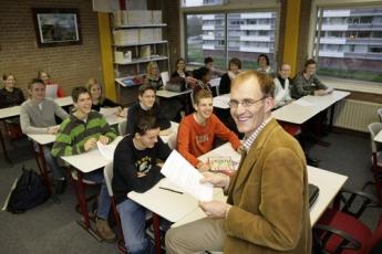 Dr. J. van Wijk, docent aan het Driestar College.