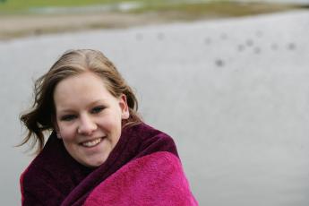 Joan Stevens (16) uit Groningen.