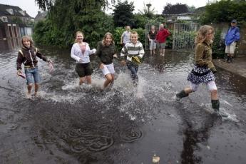 Het water zorgde ook voor ontspanning...