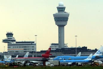 De verkeerstoren van Schiphol.