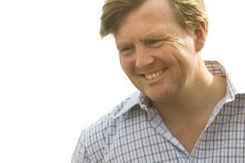 En prins Willem-Alexander gaat voor blauw!