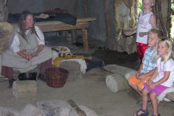 De prehistorische nederzetting Lelystad.