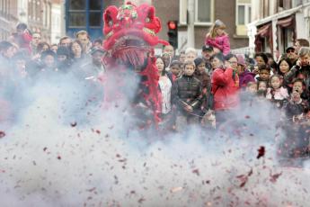 Chinees vuurwerk.