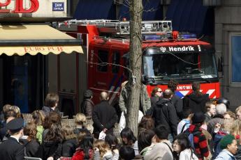 Foutje van de brandweer.