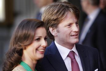 Prinses Anita en pins Pieter-Christiaan.