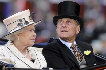 Elizabeth en prins Philip.