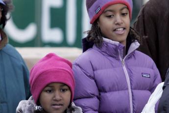 Malia en Sasha Obama (10 en 7), Verenigde Staten