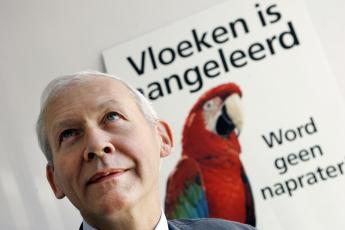 Ex-directeur van de Bond tegen het vloeken Rijk van de Poll.