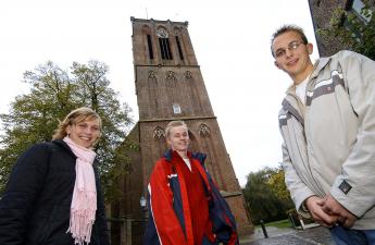 Mariska, Wouter (m.) en Jan.