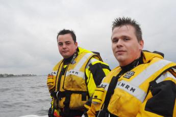 Sjoerd (l.) en Andries.