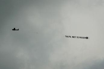 Reclame in de lucht.