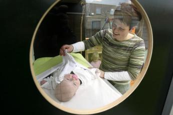 De kinderen moesten de nacht op het dagverblijf doorbrengen.