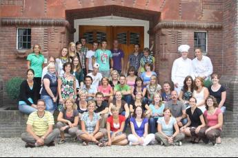 Eerstejaars studenten van Bijbelschool de Wittenberg.