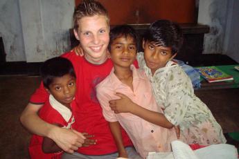 Willem-Jan Paul (16) moest soms afzien in Bangladesh.