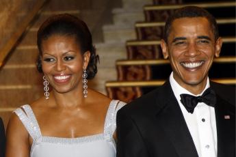 Michelle en Barack Obama.